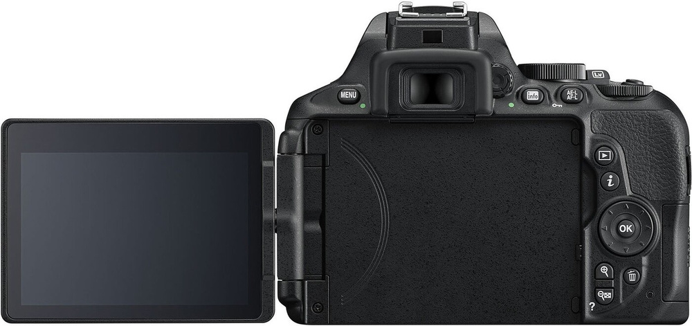 Зеркальный фотоаппарат Nikon D5600 Kit 18-55 VR, черный #1