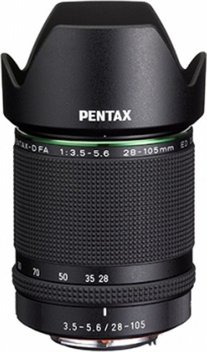 Объектив Pentax D FA 28-105mm f/3.5-5.6ED DC WR*, черный #1
