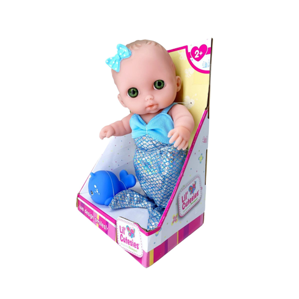 Кукла BERENGUER виниловая Bibi русалка 21 см. (16994B) #1