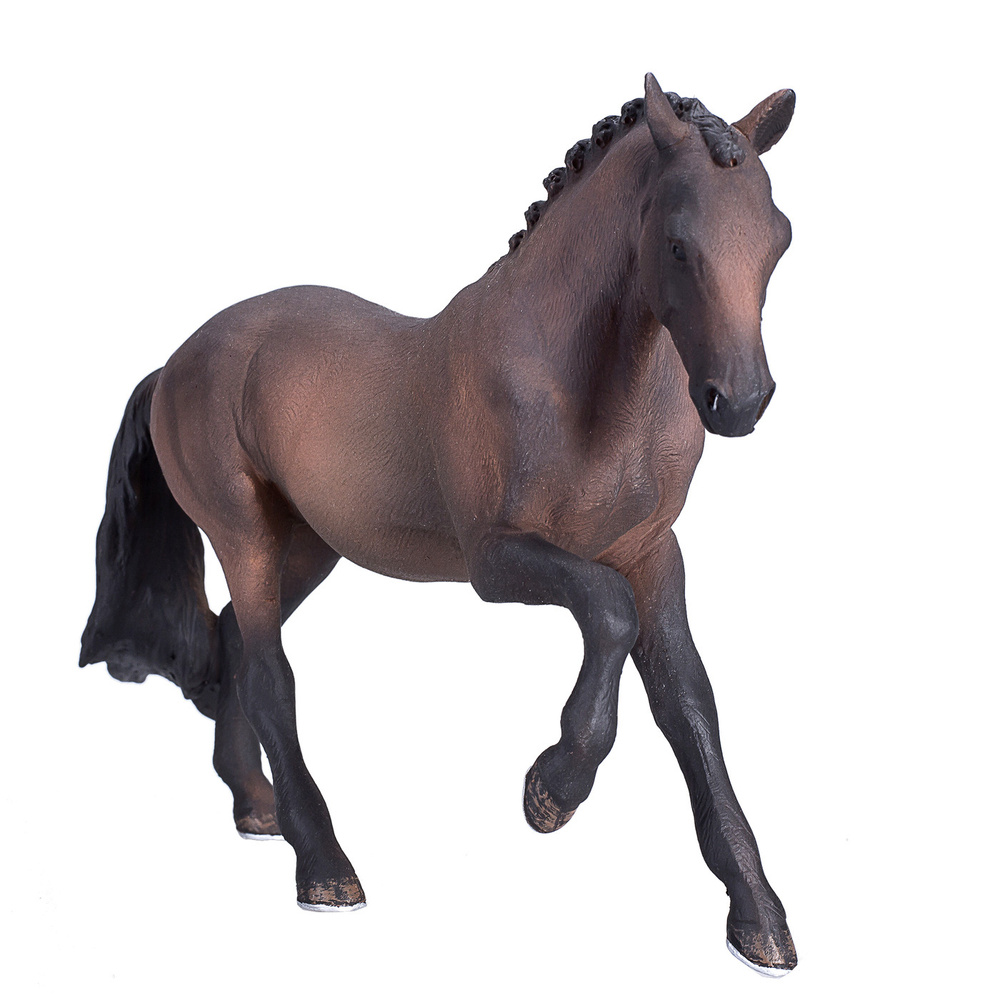 Фигурка-игрушка Ганноверская лошадь, гнедая, AMF1097, KONIK #1