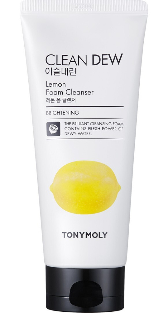 Tony Moly Пенка для умывания с экстрактом лимона Clean Dew Lemon Foam Cleanser, 180 мл  #1
