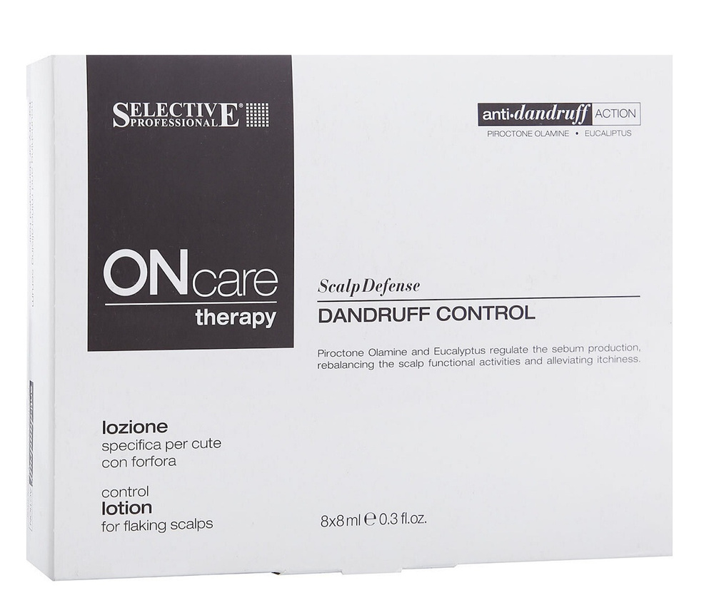 Selective Professional Специальный лосьон от перхоти ON CARE ScalpDefense dandruff control lotion, 8 #1
