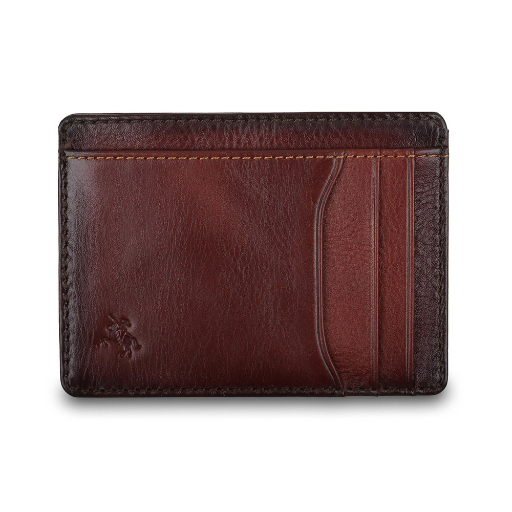 Футляр для кредитных карт Visconti Real Leather AT67 Tan #1
