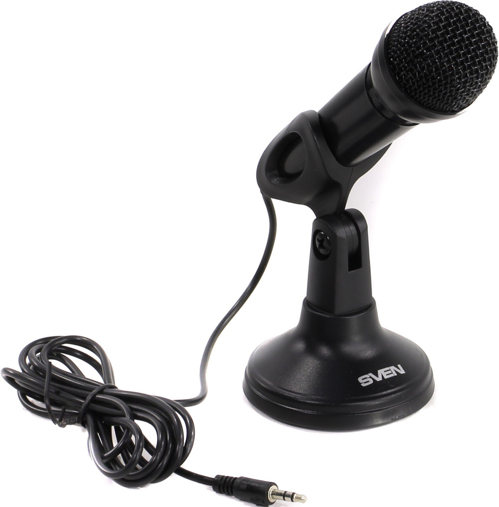 Микрофон проводной Sven MK-500 1.8м черный #1