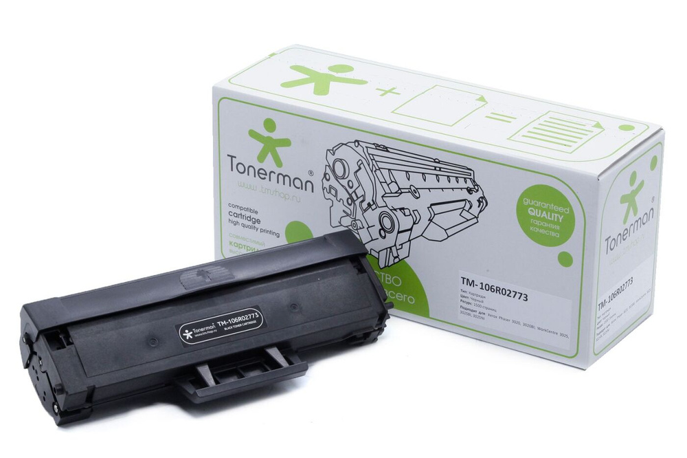 Картридж Tonerman 106R02773 для Xerox Phaser 3020, 3020BI; WorkCentre 3025, 3025BI, 3025NI  #1