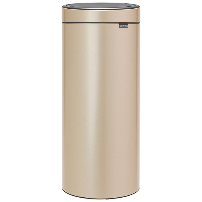 Бак мусорный Brabantia "Touch Bin New" шампань 30л 304507 #1