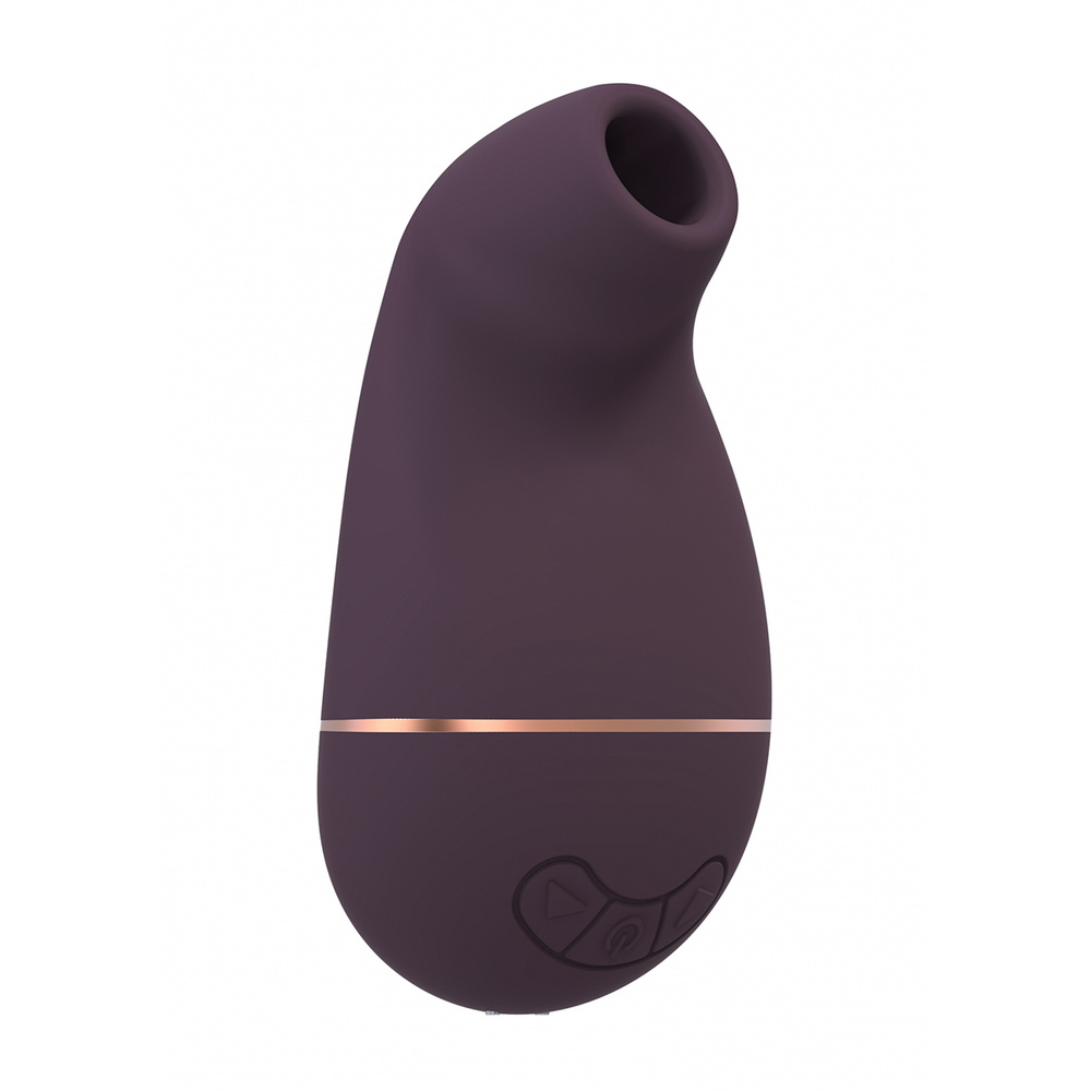 Нежный вакуум-волновой стимулятор клитора Irresistible Kissable, фиолетовый  #1