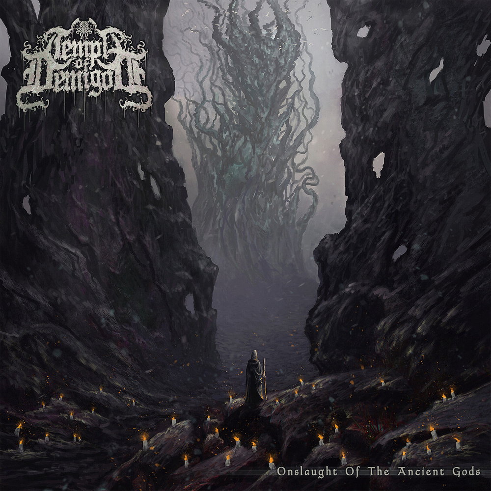 Temple Of Demigod. Onslaught Of The Ancient Gods. Metal/Atmospheric Death Black Metal. Jewel case. Метал #1