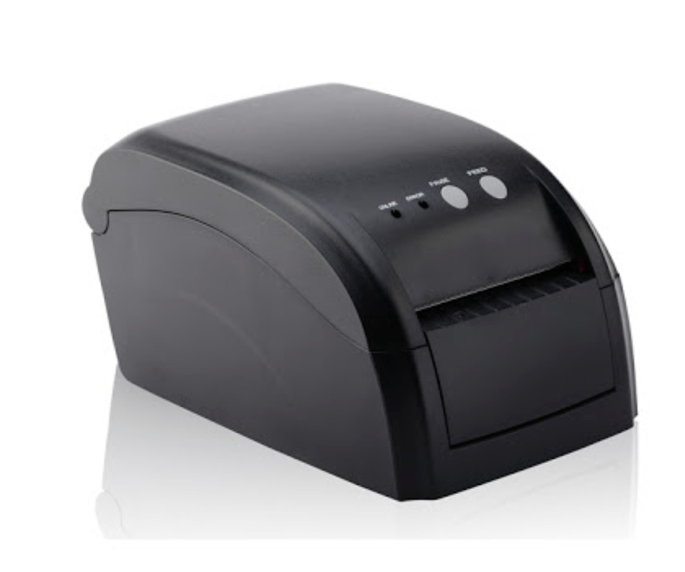 POScenter Принтер для наклеек/этикеток термо PC-80USE, черный, черный матовый  #1
