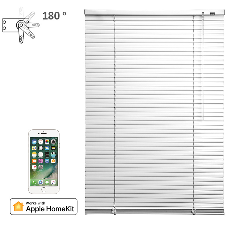 Умные жалюзи Smart Blinds, ver.2, горизонтальные, цвет: серый, ширина 70 см, высота 160 см  #1