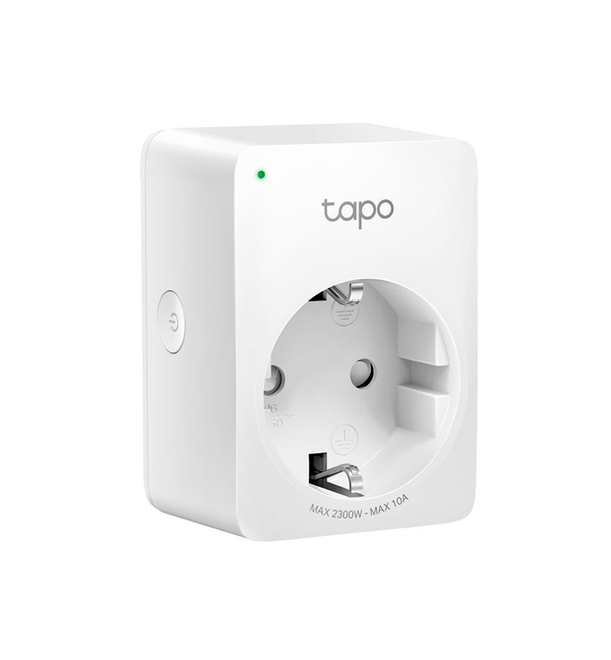 Умная розетка TP-Link Tapo P100(1-pack) EU VDEBT Wi-Fi белый #1