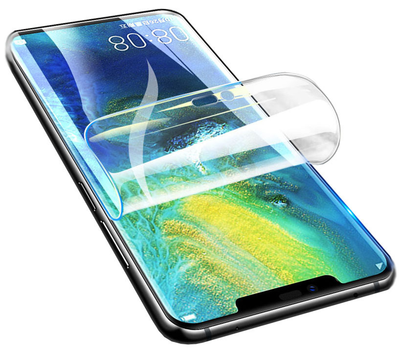 Гидрогелевая защитная пленка (не стекло) для OPPO R15 Dream Mirror Edition , глянцевая, на дисплей  #1