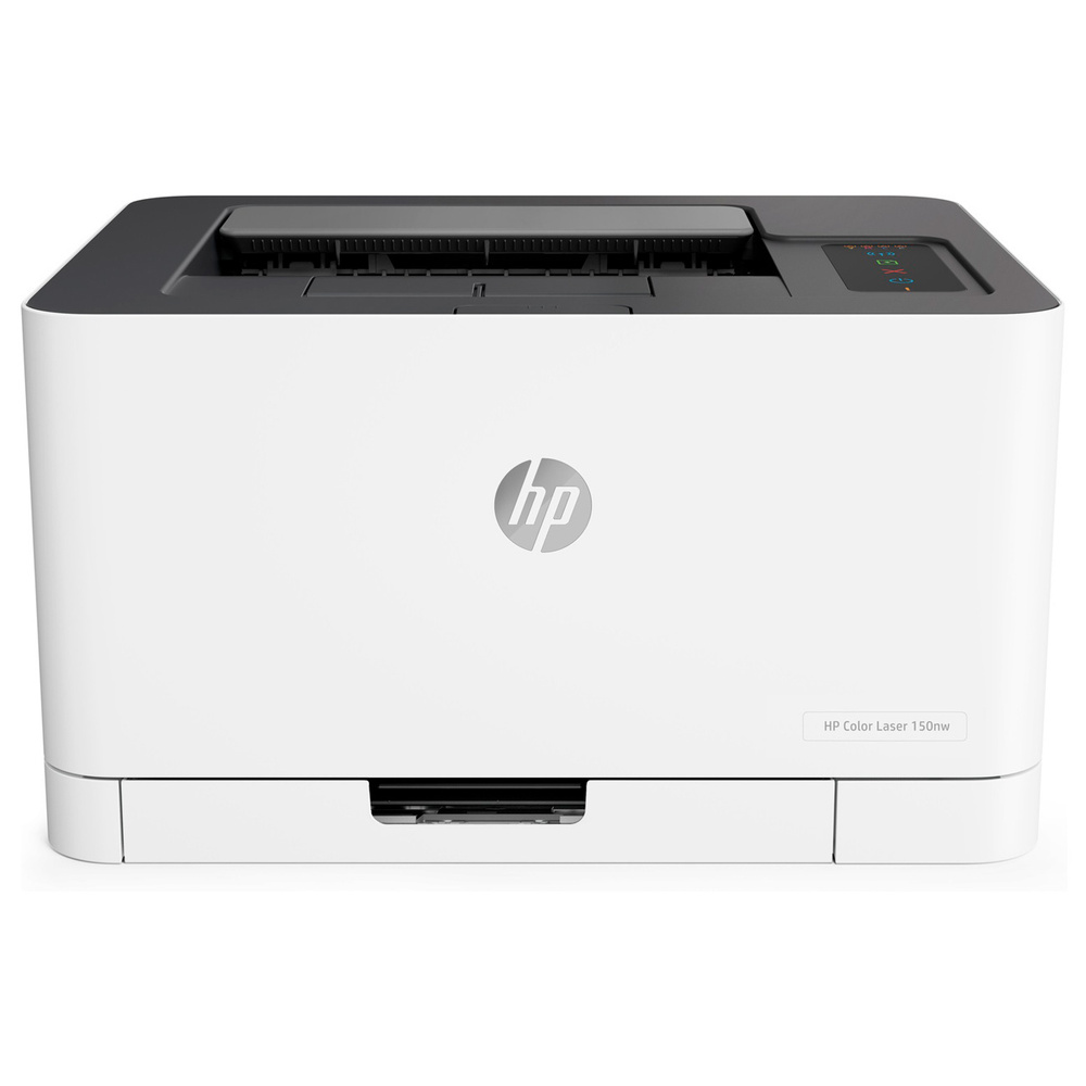 HP Принтер лазерный Color LaserJet 150nw, белый, черный #1