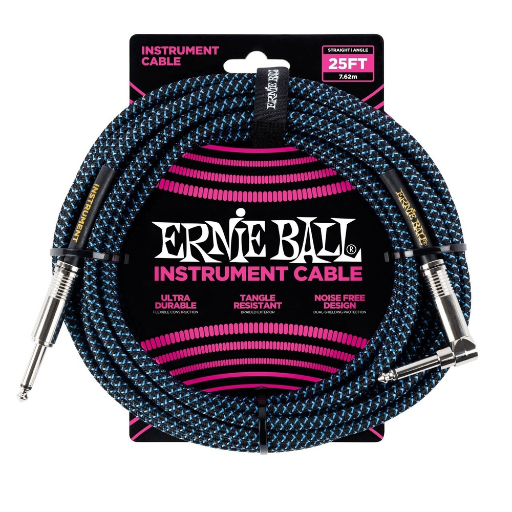 Ernie Ball Инструментальный кабель, 7.5 м, разноцветный #1