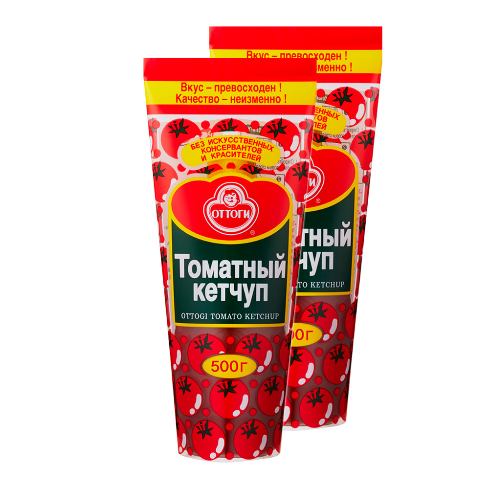 Кетчуп томатный Ottogi, 500 г х 2 шт #1