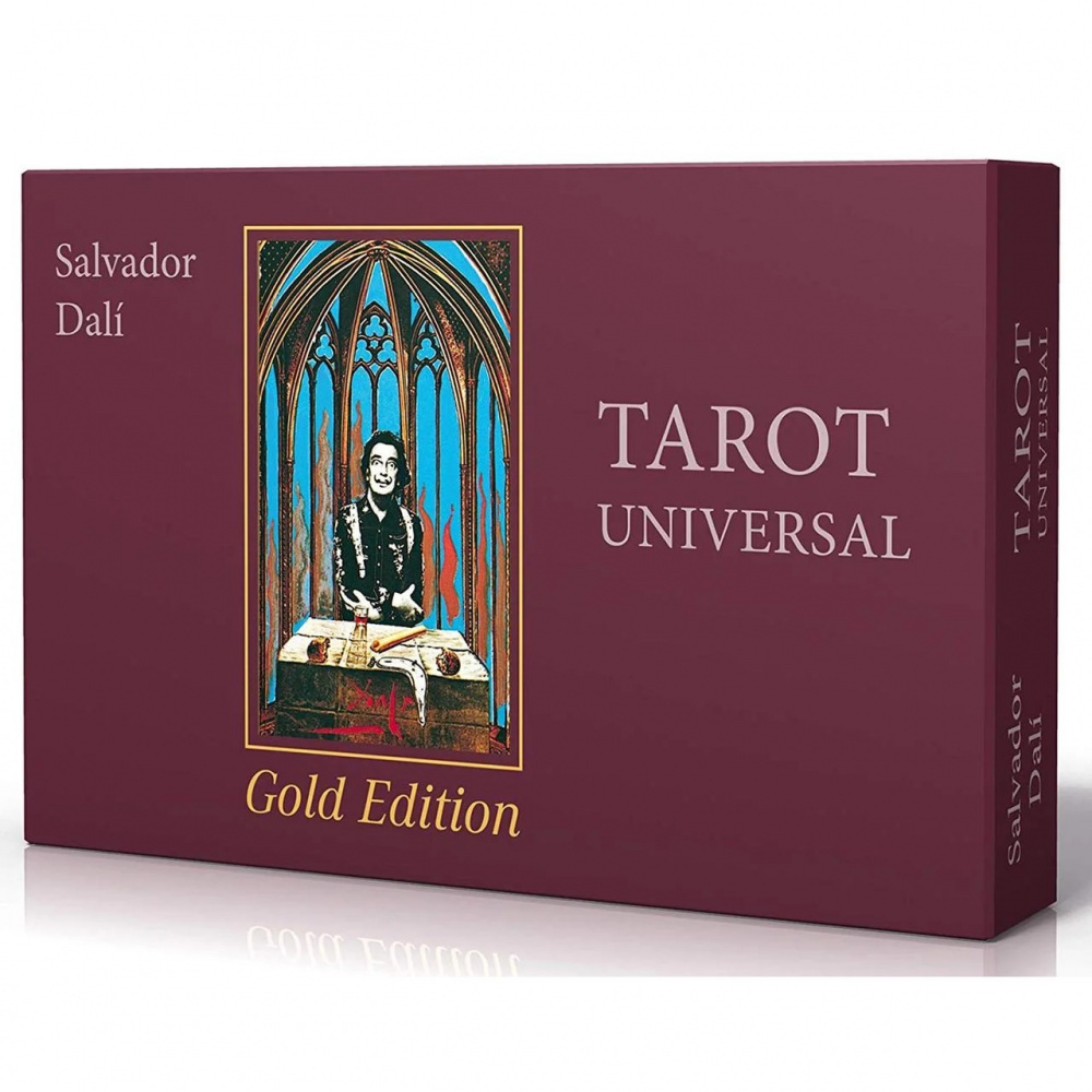 Карты Таро "Salvador Dali Universal Tarot Gold Edition" AGM Urania / Сальвадор Дали Золотое Издание  #1