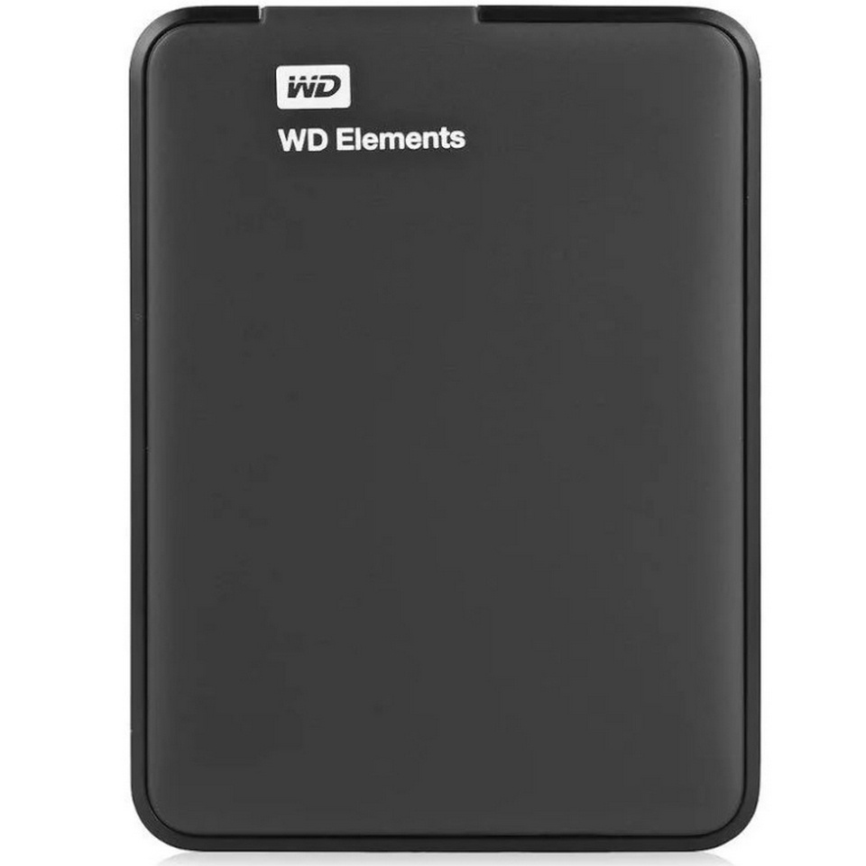 Western Digital 2 ТБ Внешний жесткий диск (WDBU6Y0020BBK-WESN), черный #1