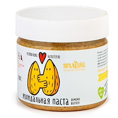 Миндальная паста Nutbutter, 300 гр. #1