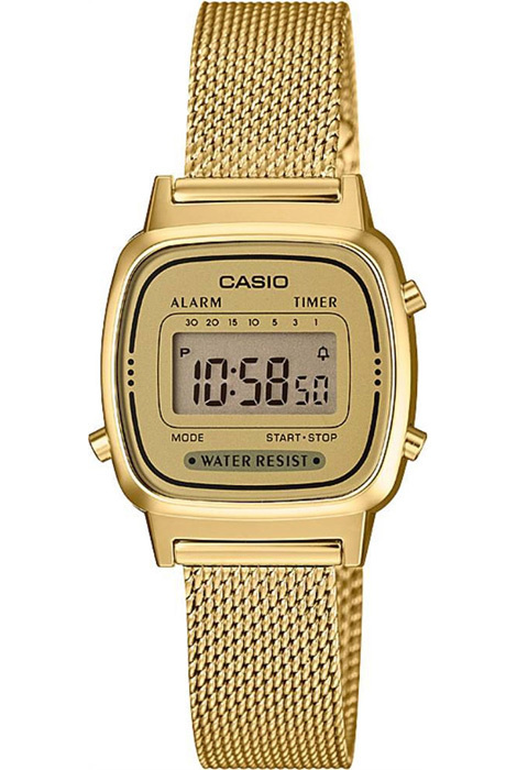 Электронные женские наручные часы Casio Vintage LA670WEMY-9E с будильником, таймером и секундомером  #1