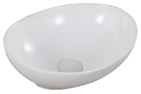 GID N9138 Керамическая накладная раковина для ванной #1