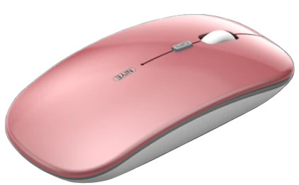 Мышка SM500 Premium розовая (с проводом для зарядки) #1