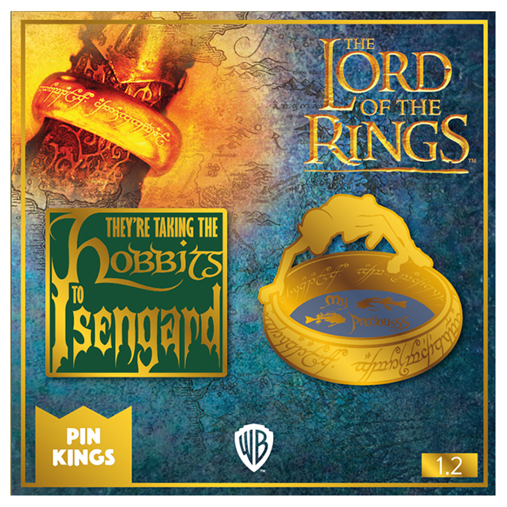 Значок Pin Kings Властелин колец (The Lord Of The Rings) 1.2 - набор из 2 шт / брошь / подарок парню #1