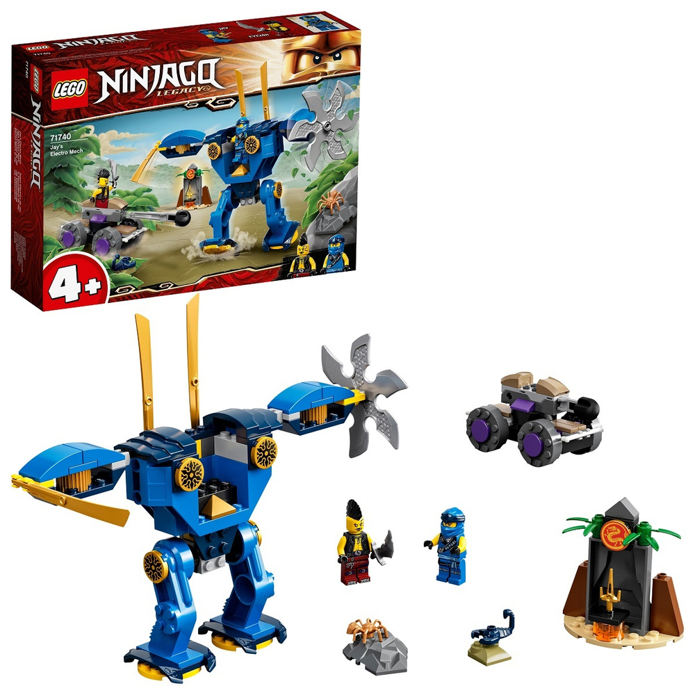 71740 Конструктор LEGO Ninjago Электрический робот Джея #1