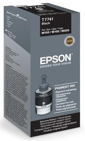 Чернила Epson 774 Eco Tank Black для M100/M200/M205 C13T77414A #1