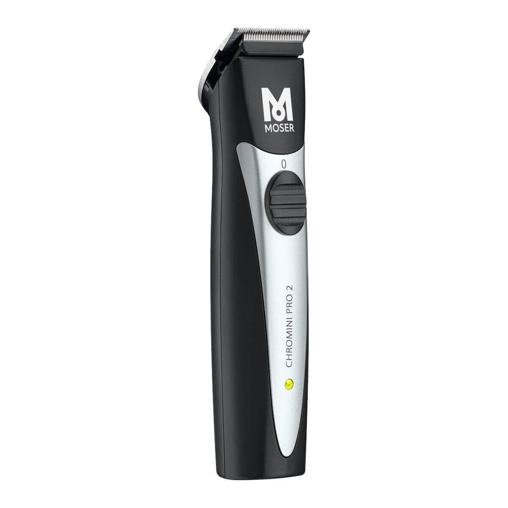 Триммер для стрижки волос, бритья бороды, усов Moser Hair clipper ChroMini PRO 2 black 1591-0064  #1