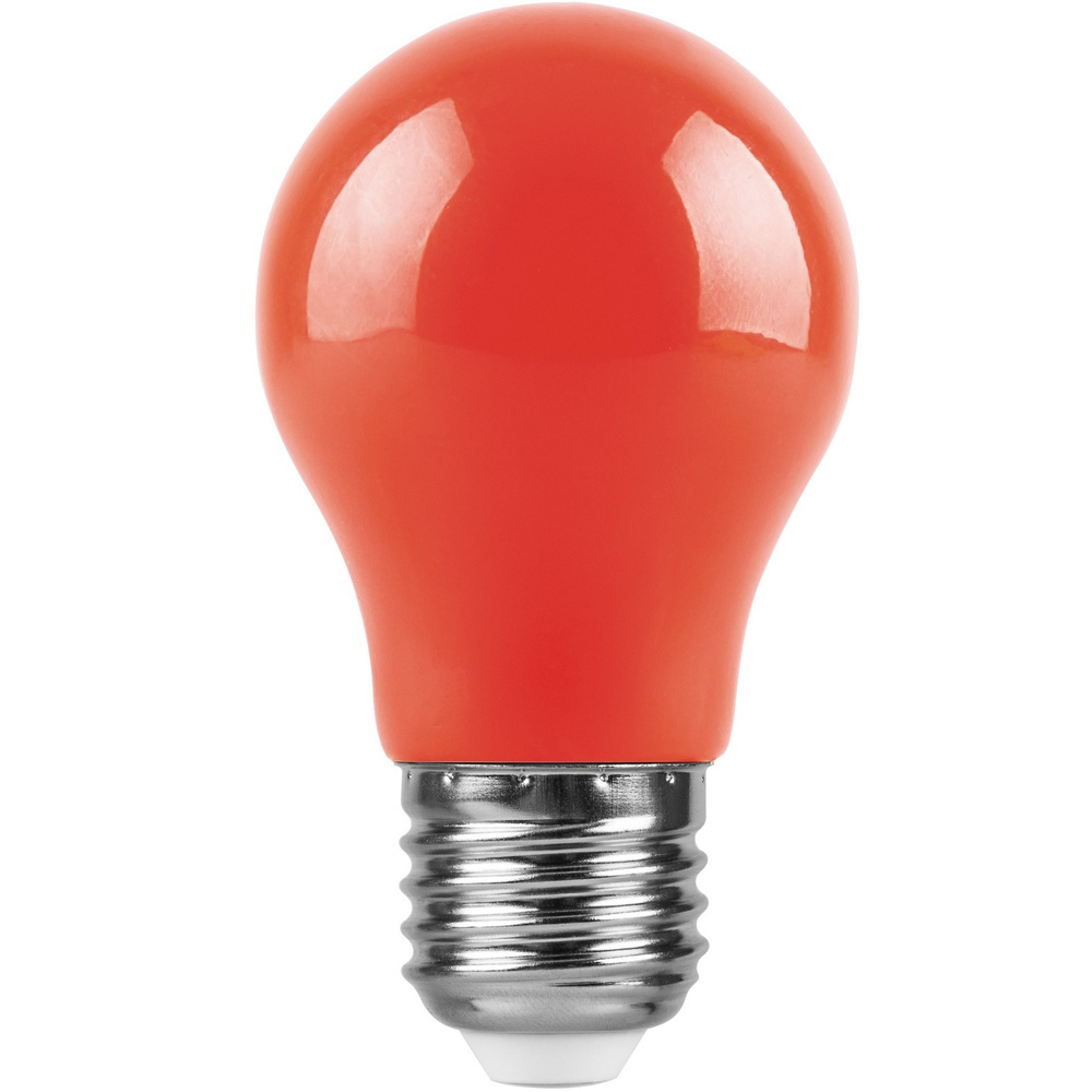 Светодиодная лампа Feron LB-375 "Шар красный" 3Вт Е27 #1