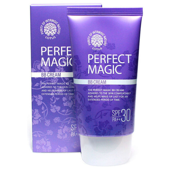 WELCOS BB крем для идеального макияжа Kwailnara Lotus Perfect Magic BB Cream SPF30 PA++ 50 мл  #1