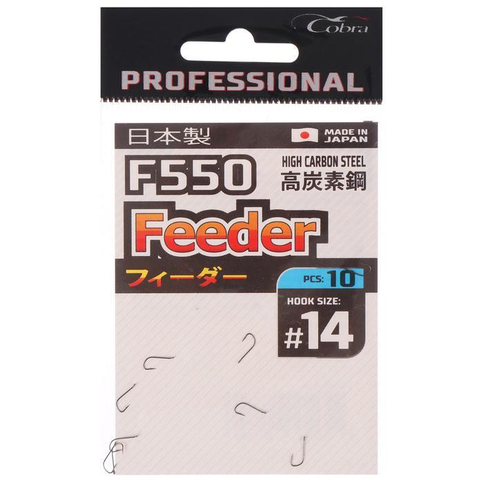 Крючки Cobra Pro FEEDER F550, №14, 10 шт. #1