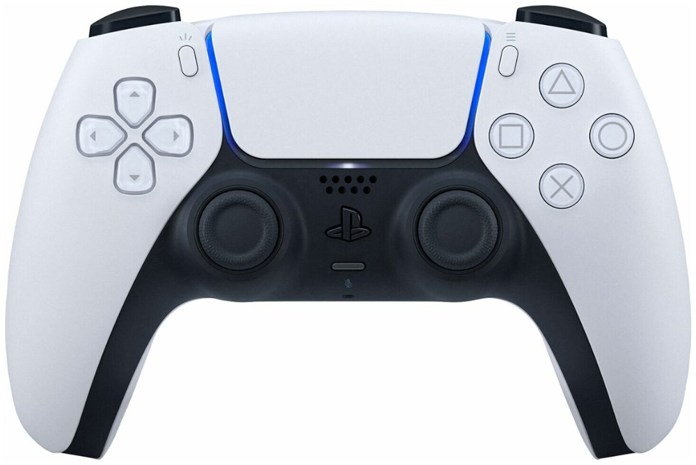 Sony Геймпад Геймпад Sony DualSense для PlayStation 5, Проводной, Радио, белый  #1