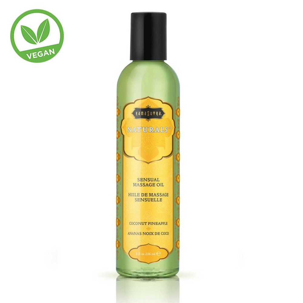 Массажное масло Naturals massage oil Кокос и Ананас 236 мл #1