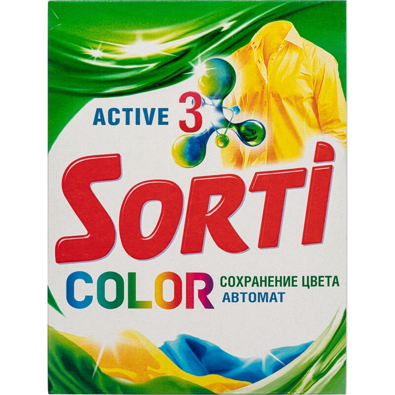 Порошок стиральный Sorti автомат Color 350г #1