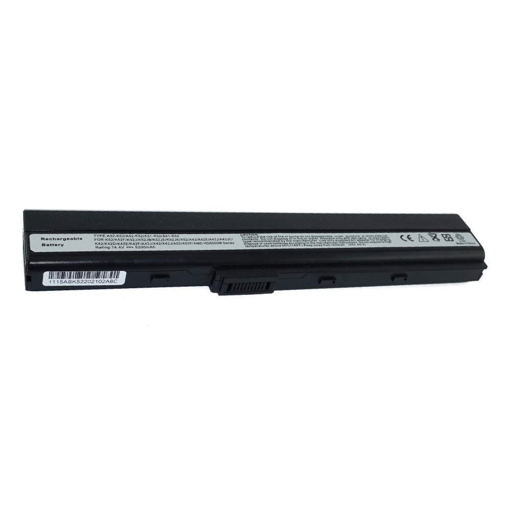 Аккумулятор A42-K52 для Asus A42 / B53 / F85 / N82 / P52 / X52 5200mAh #1