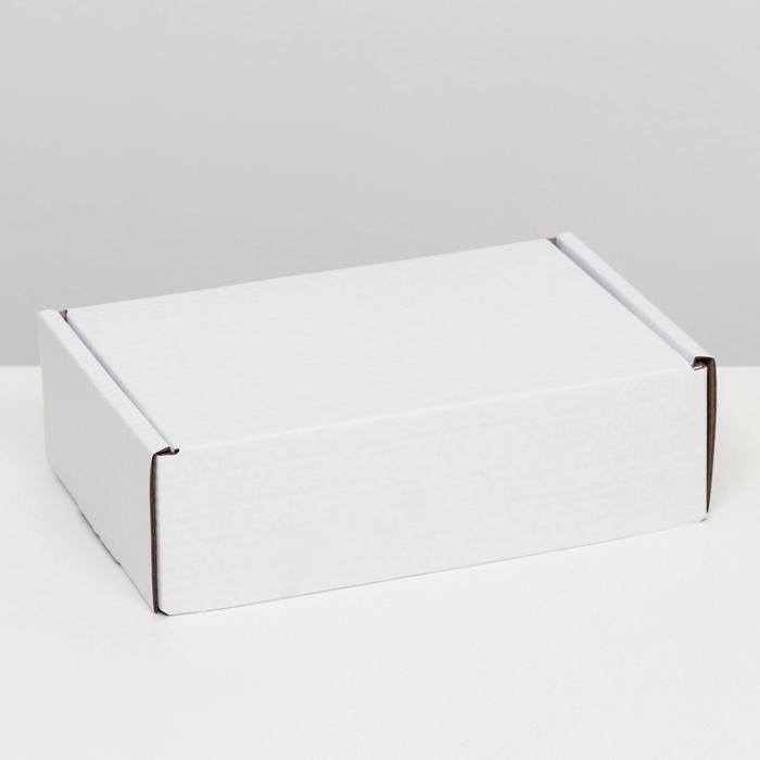 Коробка самосборная "Почтовая", белая, 26 х 17 х 8 см #1