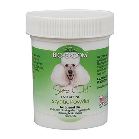 Bio-Groom Sure Clot кровоостанавливающая пудра для собак, кошек и птиц, 42 г  #1