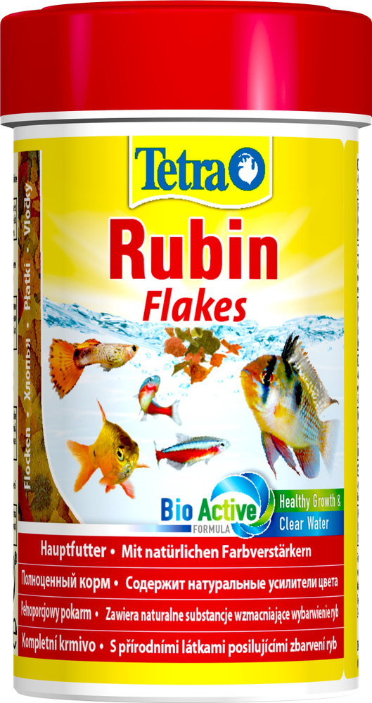Корм для рыб Tetra Rubin Flakes 100мл хлопья для окраса #1