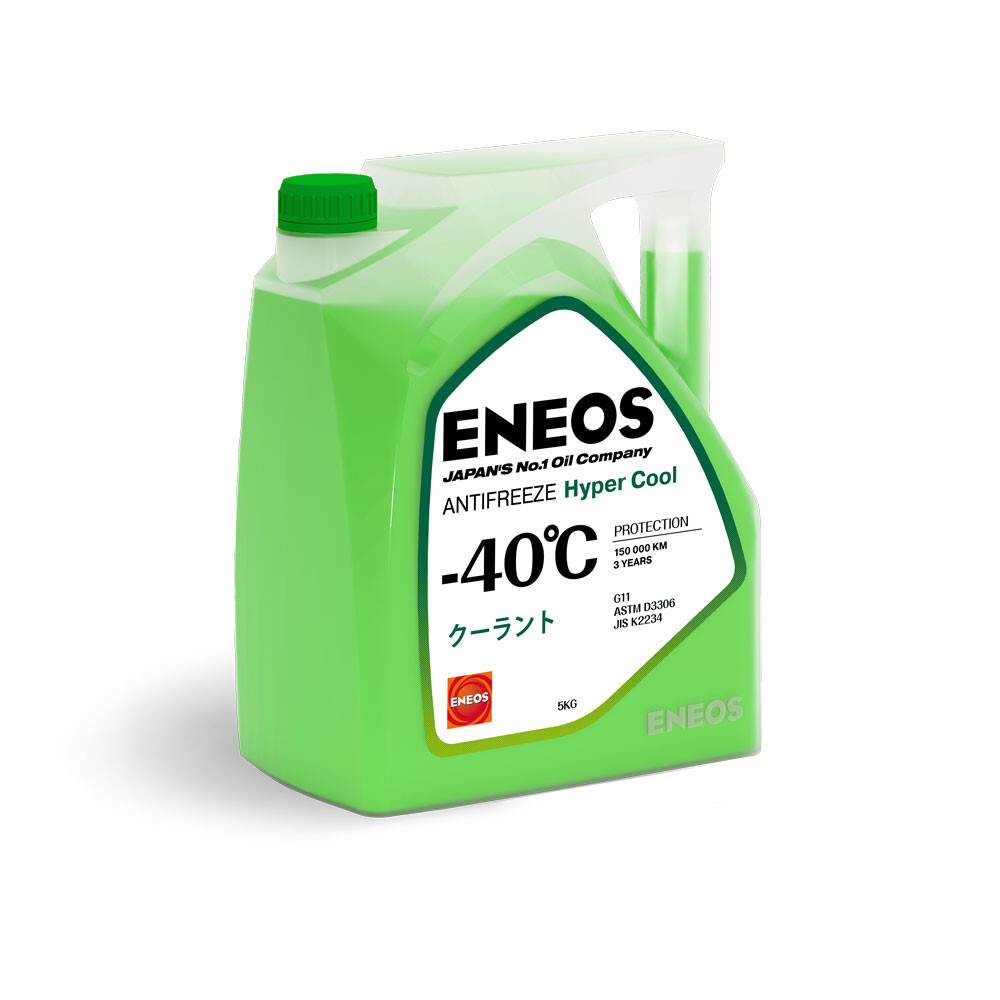 Антифриз ENEOS Hyper Cool -40C 5кг (green) #1