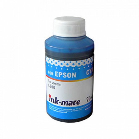 Чернила Ink-Mate T6732 / C13T67324A / EIM-801C голубые Dye 70 мл для Epson (4406270000)  #1