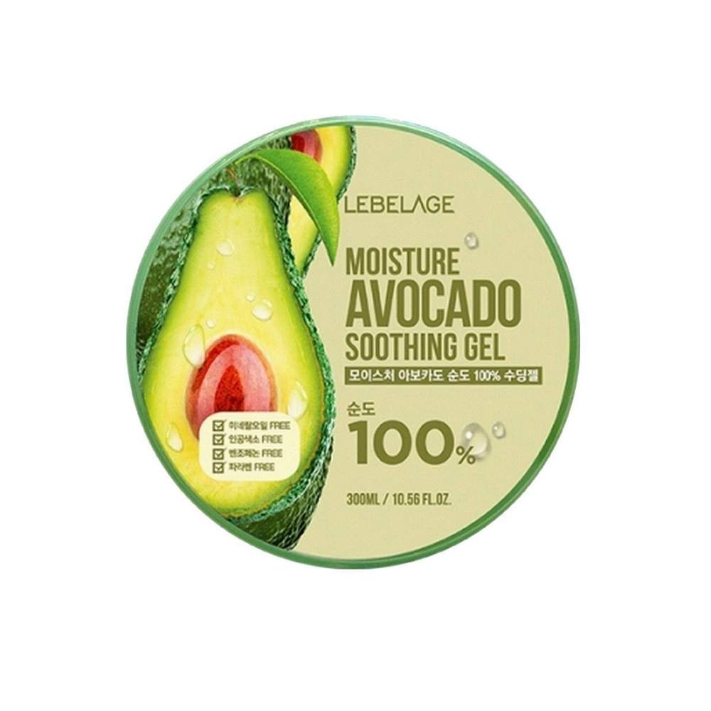 Lebelage Универсальный гель с авокадо / Moisture Avocado Soothing Gel, 300 мл  #1