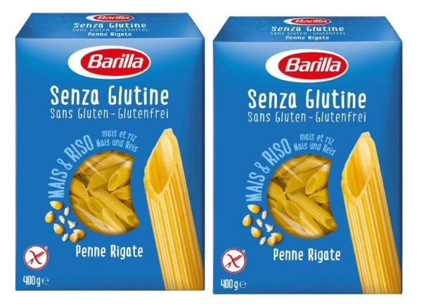 Макароны безглютеновые BARILLA Penne, 400г , 2 уп. #1