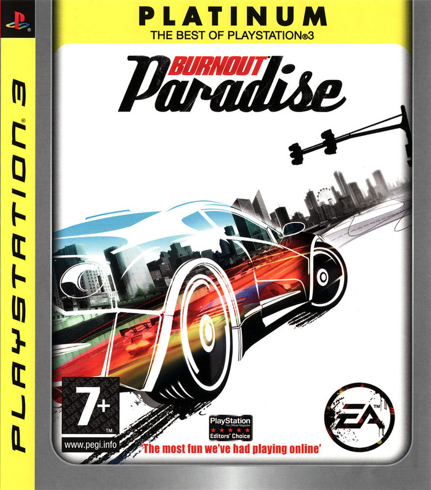 Игра Burnout Paradise (PlayStation 3, Английская версия) #1