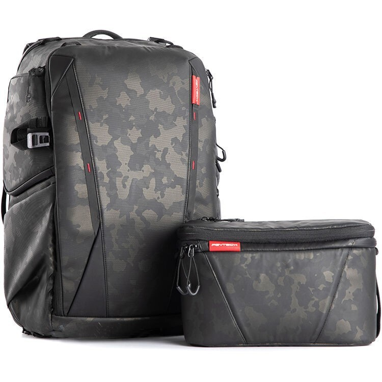 Рюкзак для фототехники и дронов, рюкзак для фото OneMo Backpack 25L + Shoulder Bag (Olivine Camo) PGYTECH #1