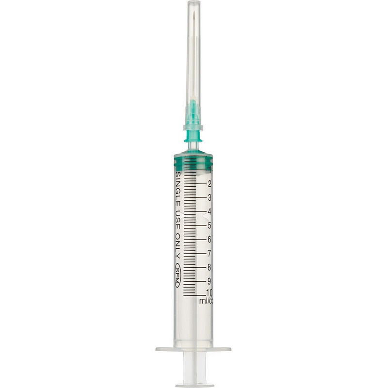 Шприц трехкомпонентный SFM, 10 мл, 21G, 0.8x40 мм, 5 шт./уп. #1