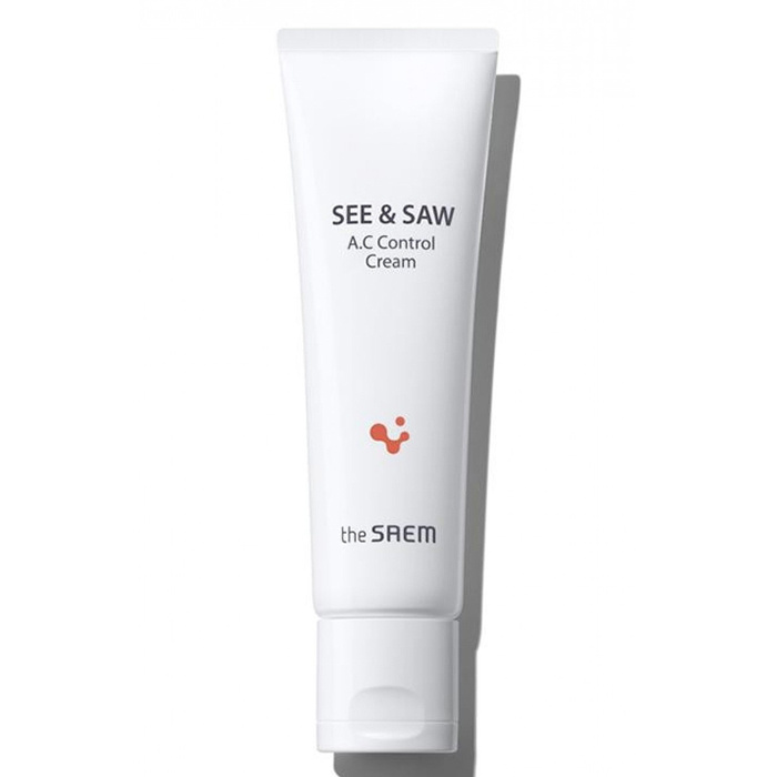 The Saem Лечебный крем для лица для контроля чистоты и жирности кожи 50 мл See & Saw A.C Control Cream #1
