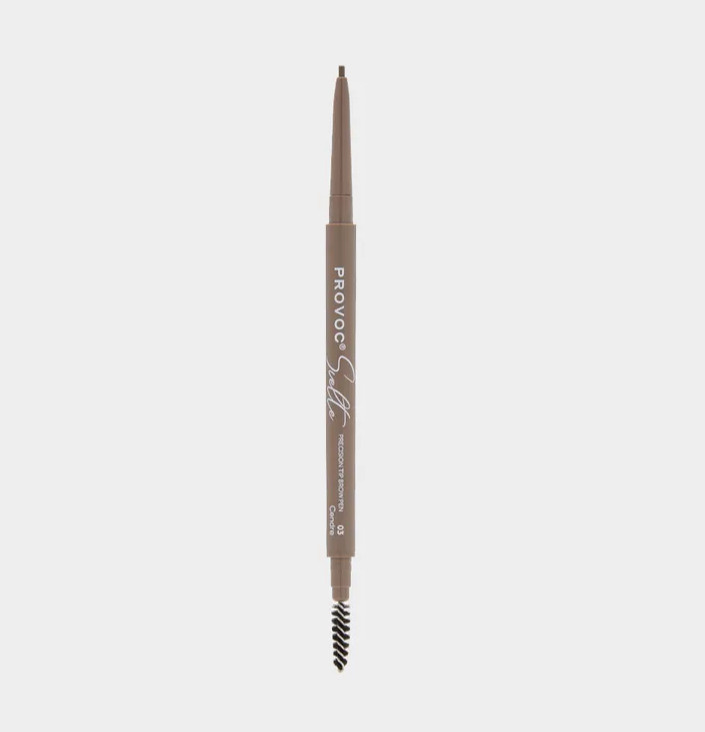 PROVOC SVELTE Precision Tip brow pen 03 Ультратонкий карандаш для бровей, 03  #1