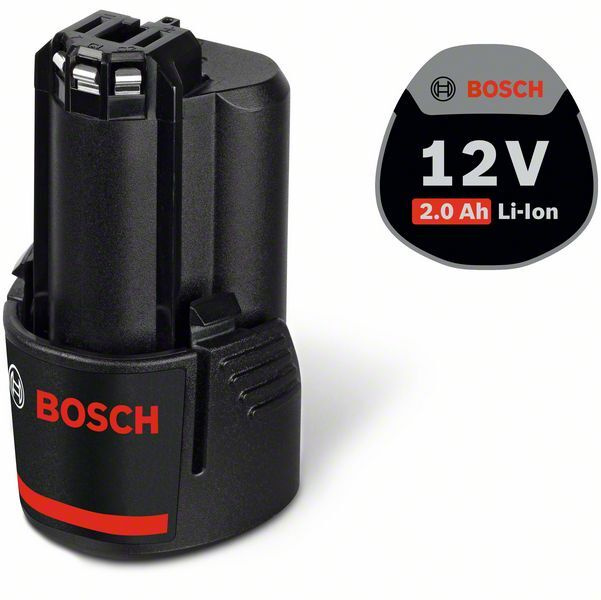 Аккумулятор Bosch Professional GBA 12 В, 2 Ач 1600Z0002X #1