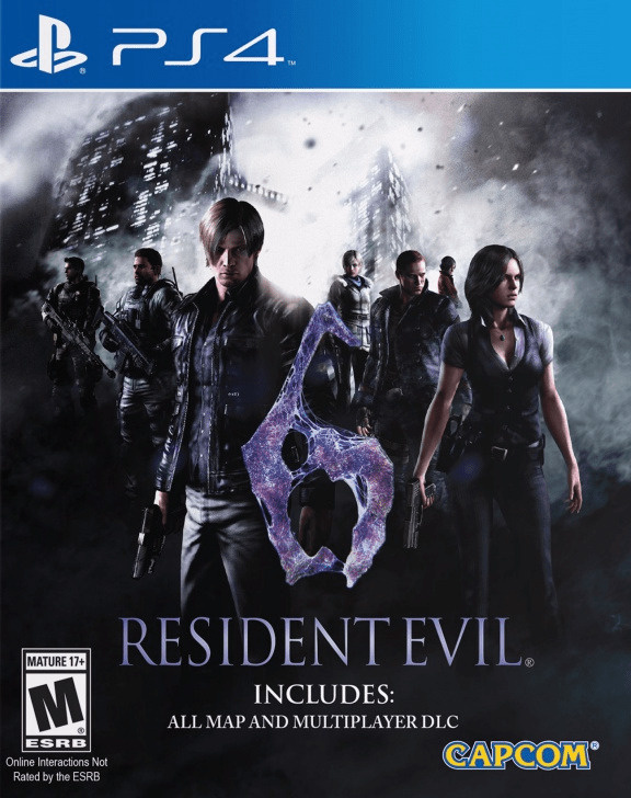 Игра Resident Evil 6 (PlayStation 4, Русские субтитры) #1